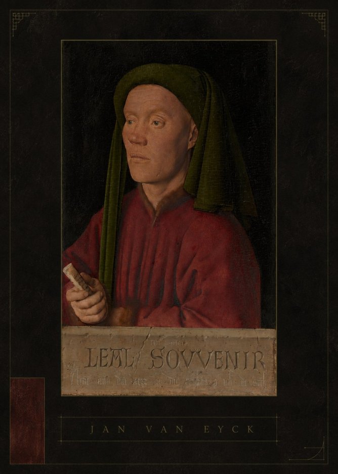 Jan van Eyck Léal Souvenir No4 - Plakat