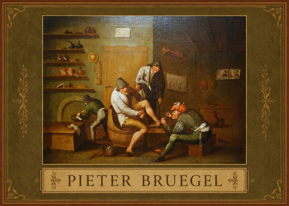 Pieter Bruegel The Foot Operation No1 - Plakat