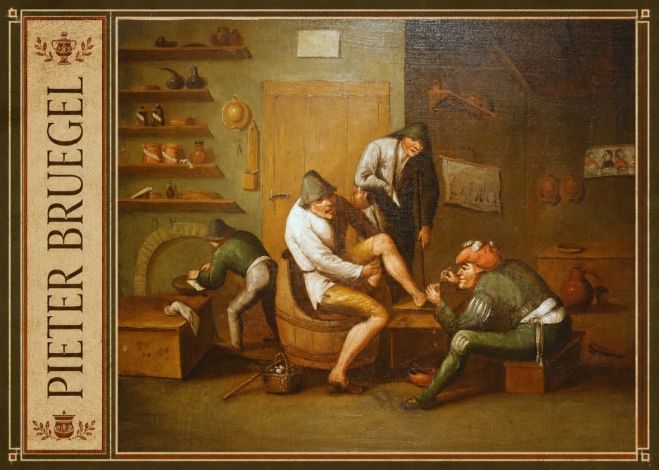 Pieter Bruegel The Foot Operation No2 - Plakat