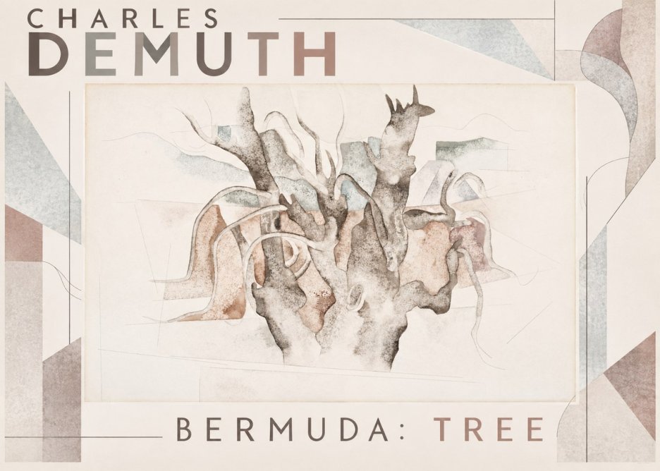 Charles Demuth Bermuda: Tree No6 - Plakat