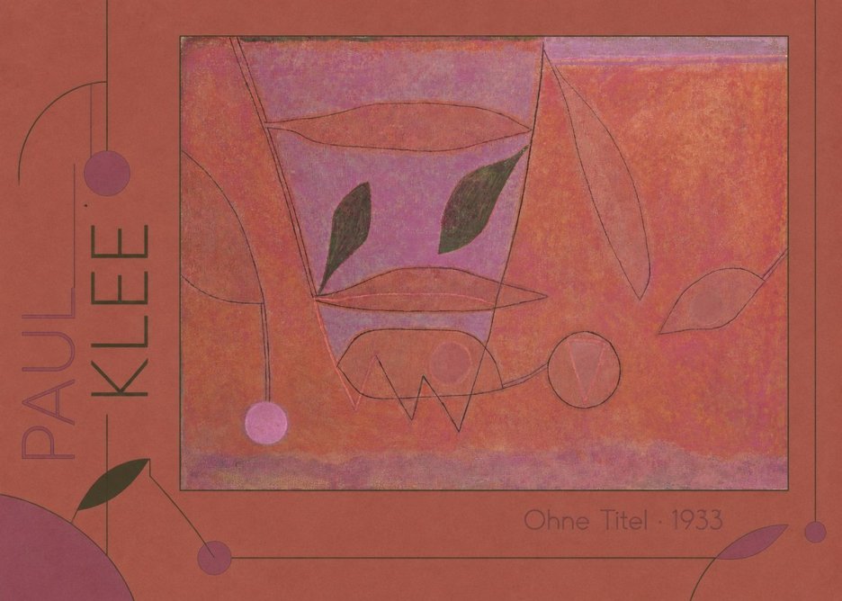 Paul Klee Ohne Titel II No2 - Plakat