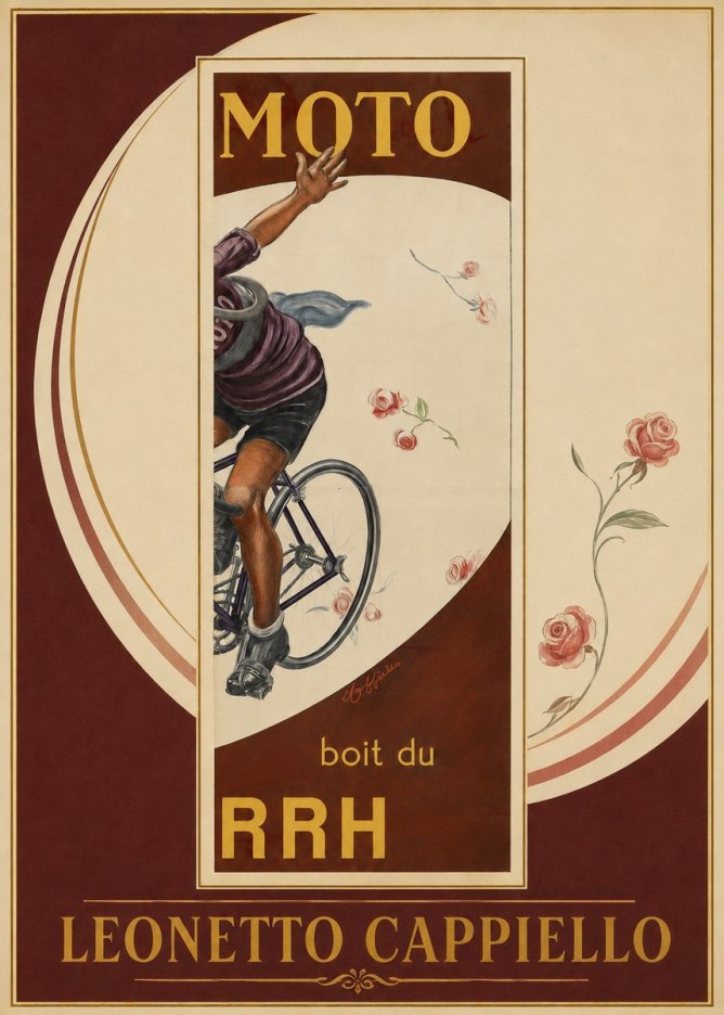 Leonetto Cappiello Moto Rrh No2 - Plakat