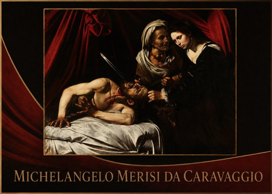 Michelangelo Merisi da Caravaggio Judith Beheading Holofernes III No2 - Plakat