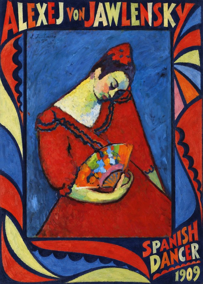 Alexej von Jawlensky Spanish Dancer No6 - Plakat