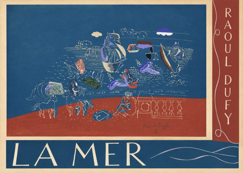 Raoul Dufy La Mer No5 - Plakat