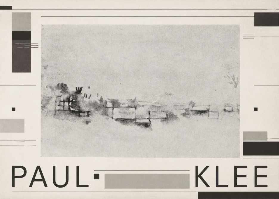 Paul Klee View of the Valley No6 - Plakat