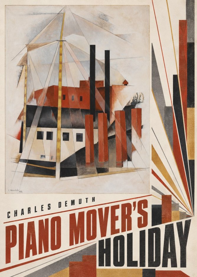 Charles Demuth Piano Mover's Holiday No5 - Plakat