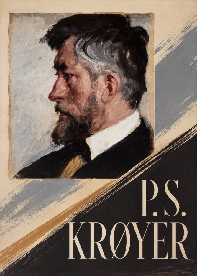 P.S. Krøyer Self-portrait IV No6 - Plakat