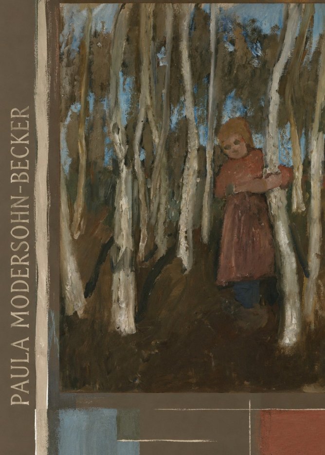 Paula Modersohn-Becker Girl in a Birch Forest No2 - Plakat