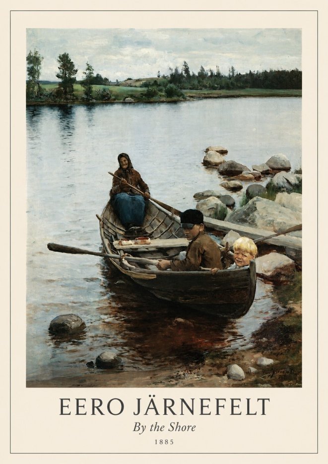 Eero Järnefelt By the Shore No1 - Plakat