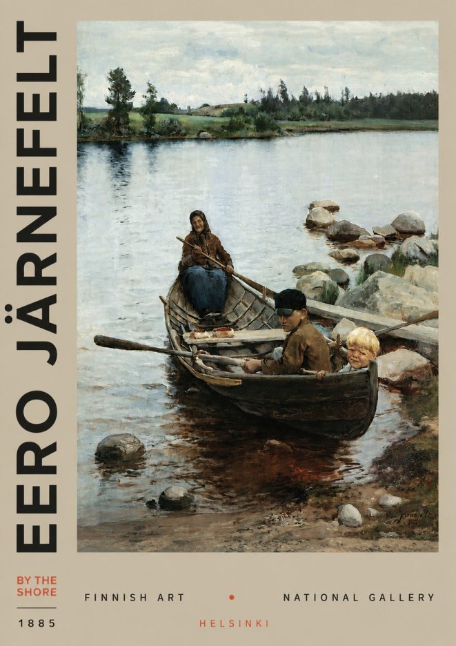 Eero Järnefelt By the Shore No3 - Plakat