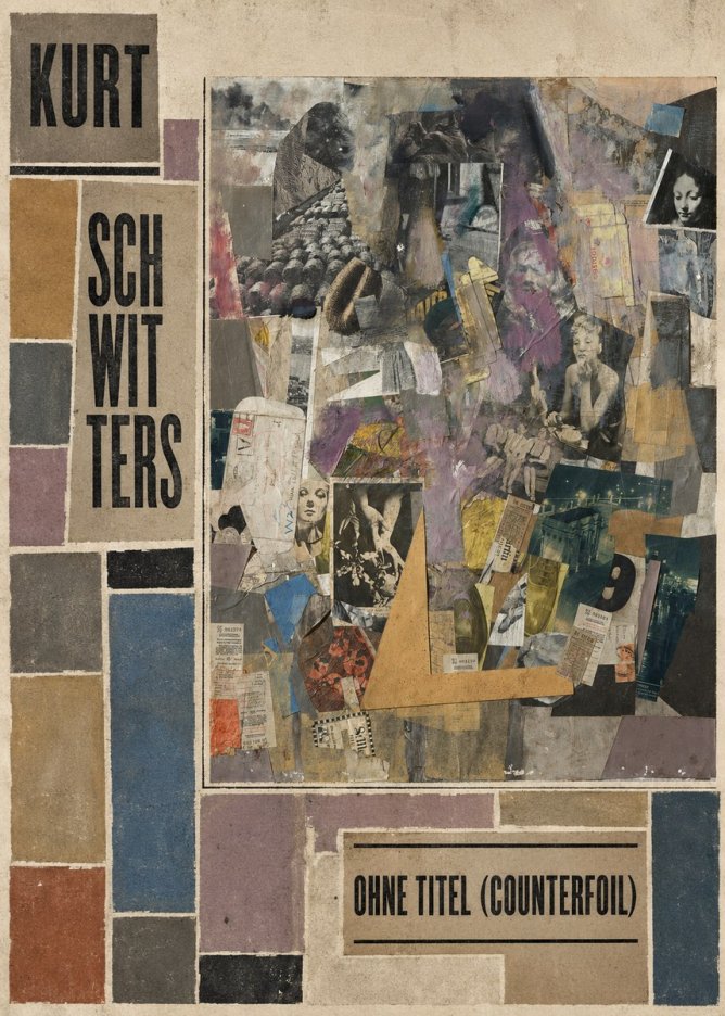 Kurt Schwitters Ohne Titel (Counterfoil) No5 - Plakat