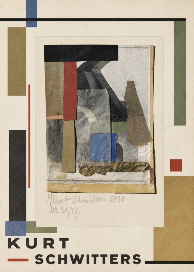 Kurt Schwitters Merz Schwitters 1930 Nr 30, 47 No1 - Plakat