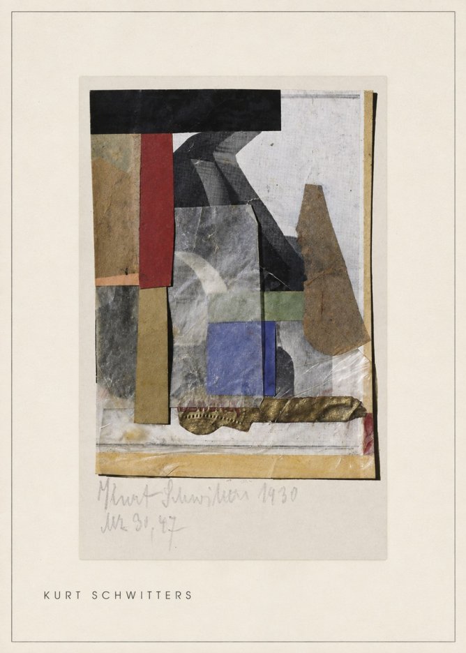 Kurt Schwitters Merz Schwitters 1930 Nr 30, 47 No4 - Plakat