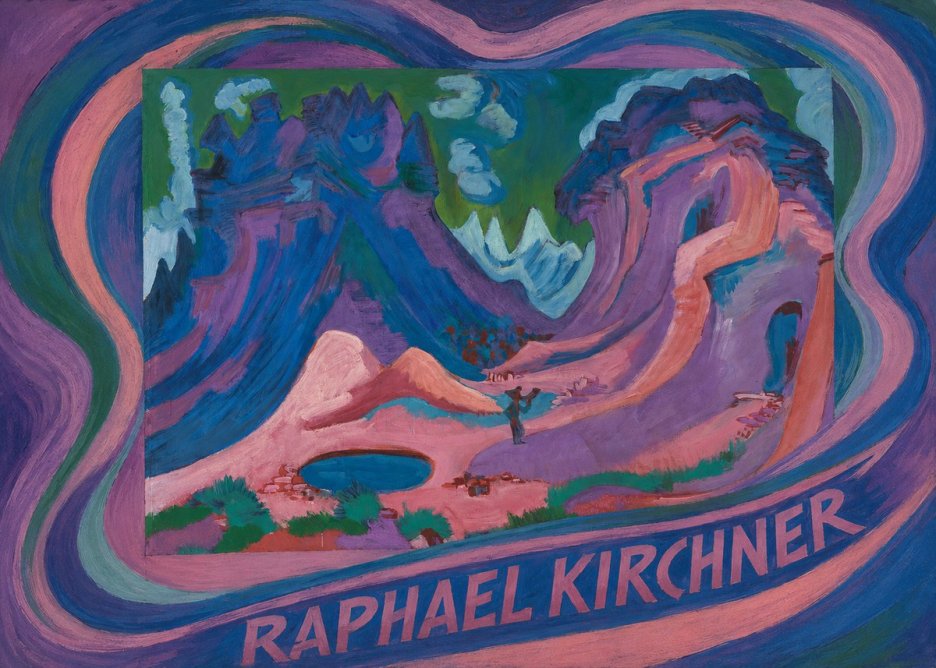 Raphael Kirchner Mountain Landscape II No4 - Plakat