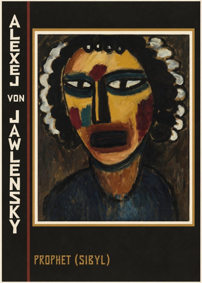 Alexej von Jawlensky Prophet (Sibil) No2 - Plakat