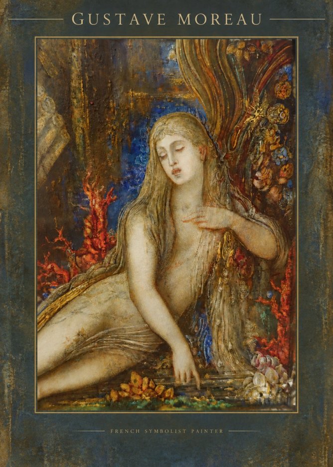 Gustave Moreau Galatea II No2 - Plakat