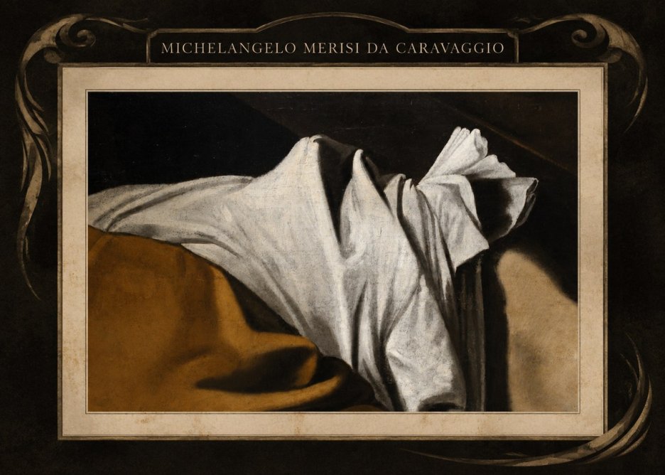 Michelangelo Merisi da Caravaggio Drapery Study No4 - Plakat