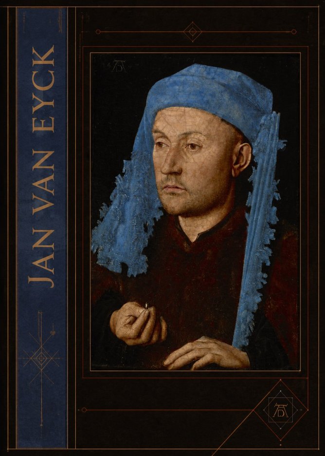 Jan van Eyck Portrait of a Man (Léal Souvenir) No2 - Plakat