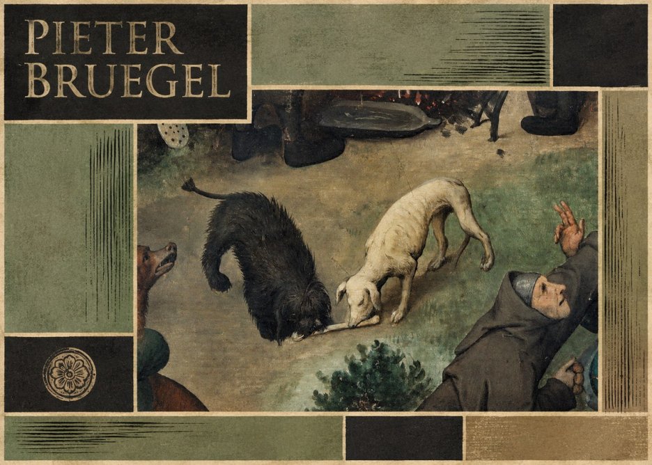 Pieter Bruegel The Beggars No5 - Plakat