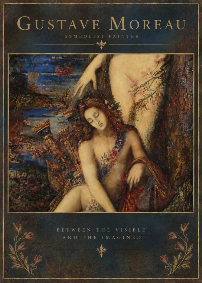 Gustave Moreau Symbolist Painting No5 - Plakat