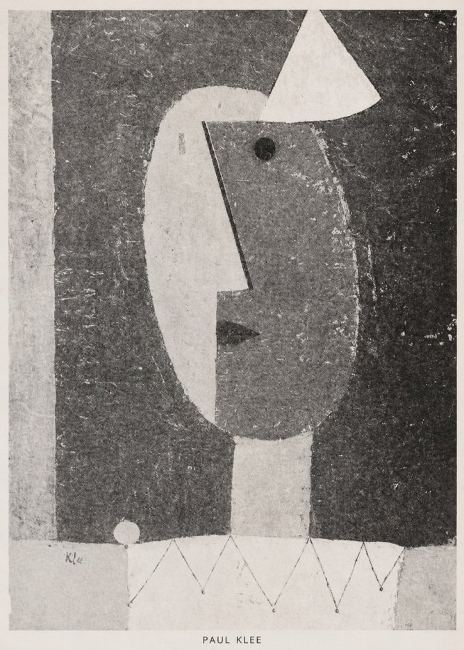 Paul Klee The Clown No6 - Plakat