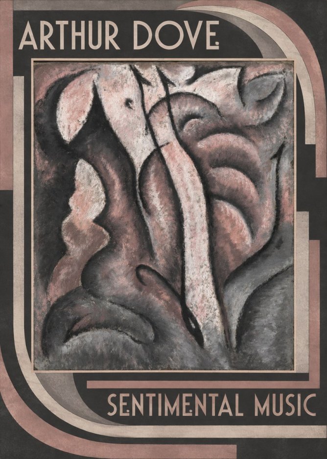 Arthur Dove Sentimental Music II No3 - Plakat