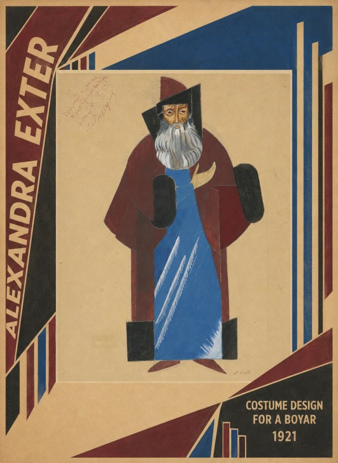 Alexandra Exter Costume Design for a Boyar No4 - Plakat