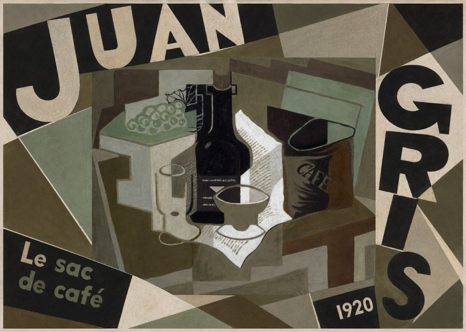 Juan Gris Le Sac De Café No5 - Plakat