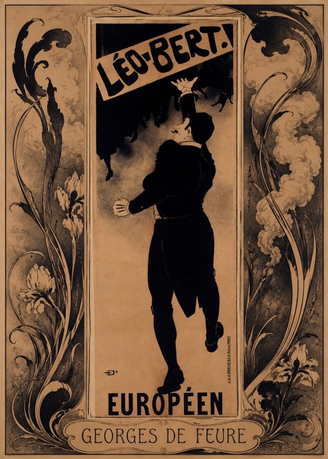Georges de Feure Léo-bert! II No5 - Plakat