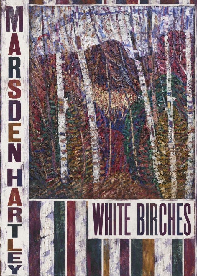 Marsden Hartley White Birches No2 - Plakat