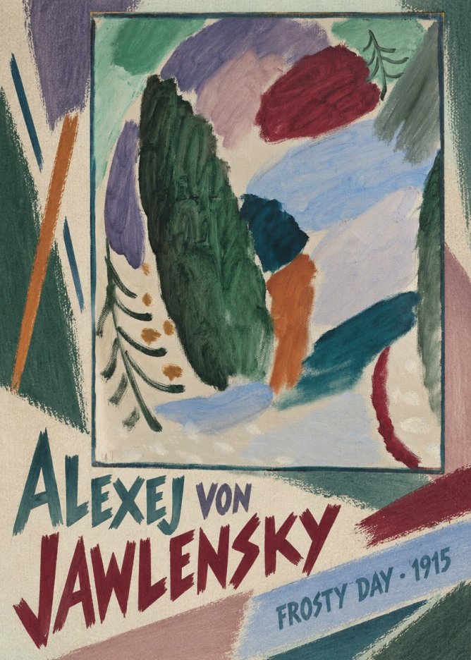 Alexej von Jawlensky Frosty Day No2 - Plakat