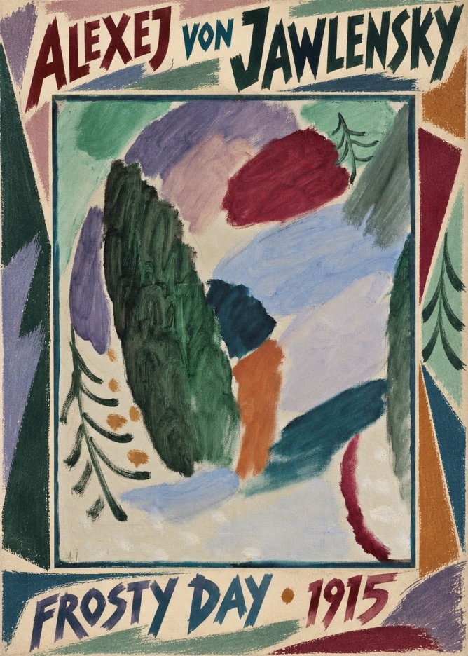 Alexej von Jawlensky Frosty Day No5 - Plakat