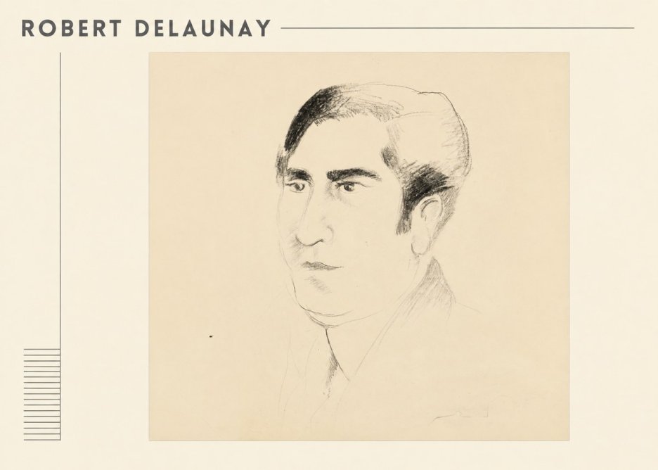 Robert Delaunay Robert Delaunay V No1 - Plakat