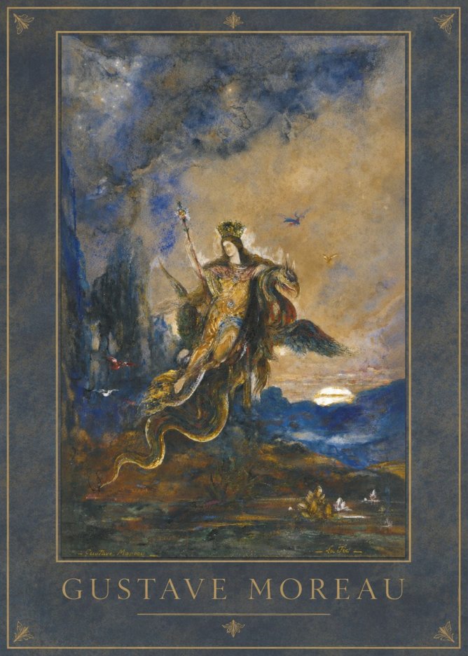 Gustave Moreau Les Fées No1 - Plakat