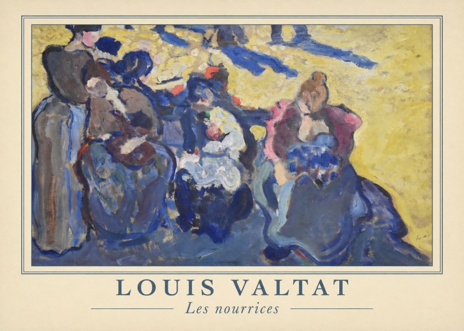 Louis Valtat Les Nourrices No3 - Plakat