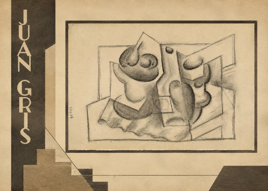 Juan Gris Nature Morte (Bouteille Et Fruit) No2 - Plakat