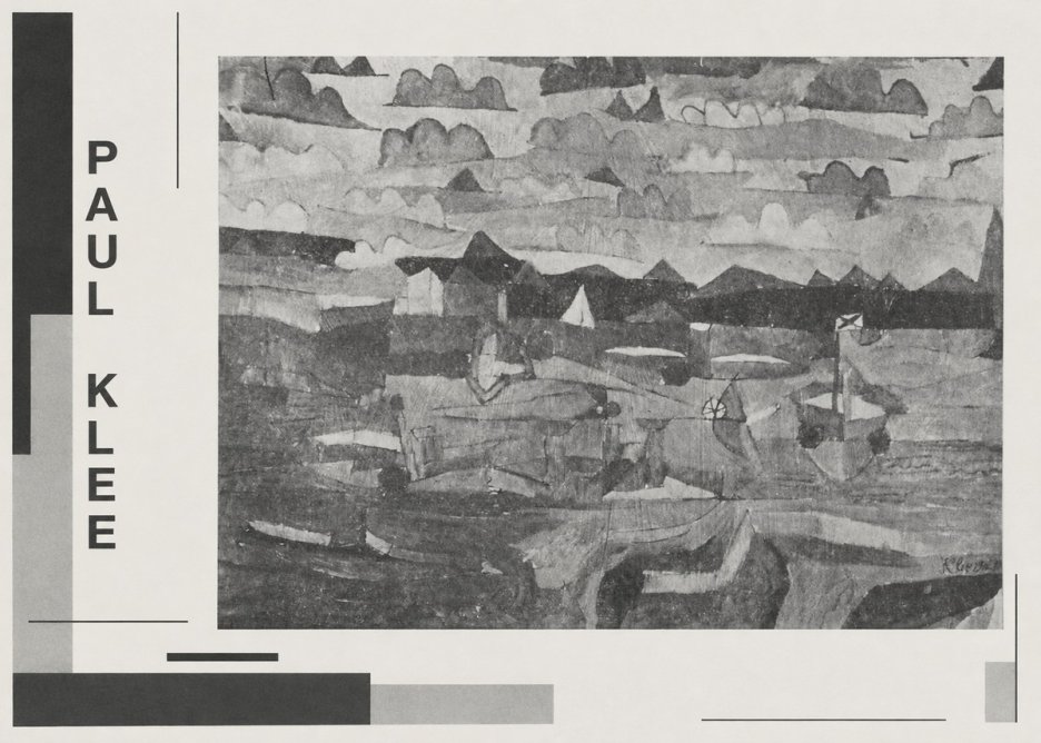 Paul Klee Coastal Landscape No2 - Plakat
