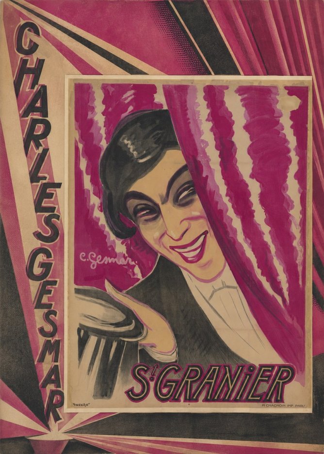 Charles Gesmar S! Granier II No4 - Plakat