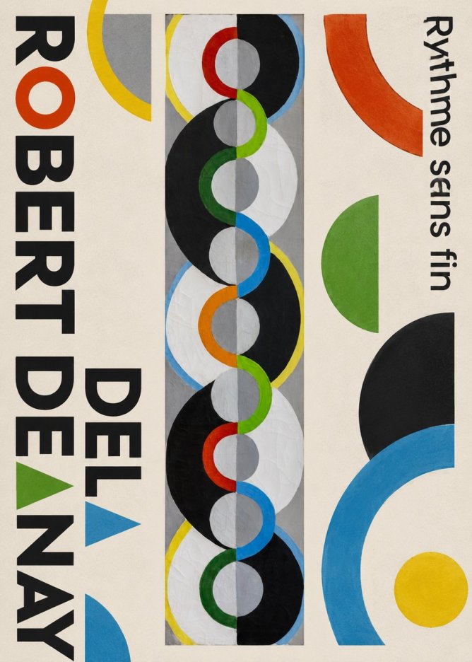 Robert Delaunay Rythme Sans Fin III No3 - Plakat