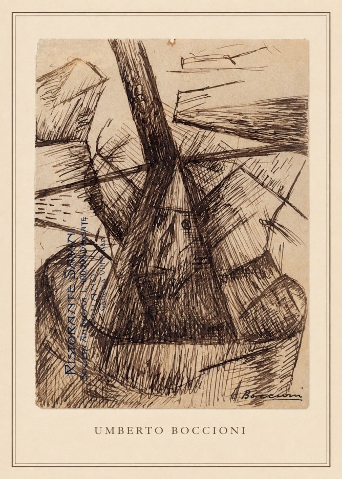 Umberto Boccioni Umberto Boccioni II No3 - Plakat