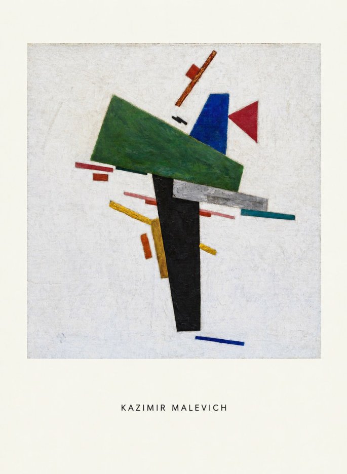 Kazimir Malevich Suprematist Composition II No3 - Plakat
