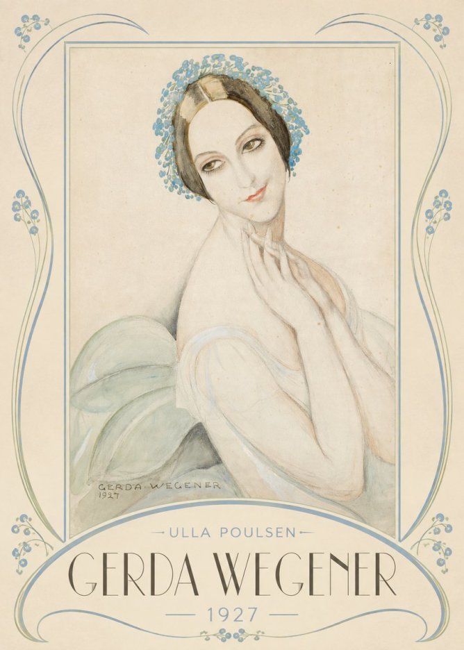 Gerda Wegener Ulla Poulsen No3 - Plakat