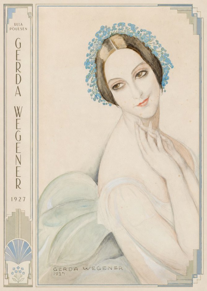 Gerda Wegener Ulla Poulsen No4 - Plakat