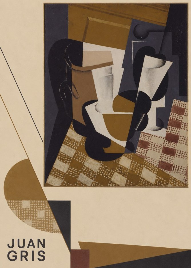 Juan Gris Still Life III No6 - Plakat