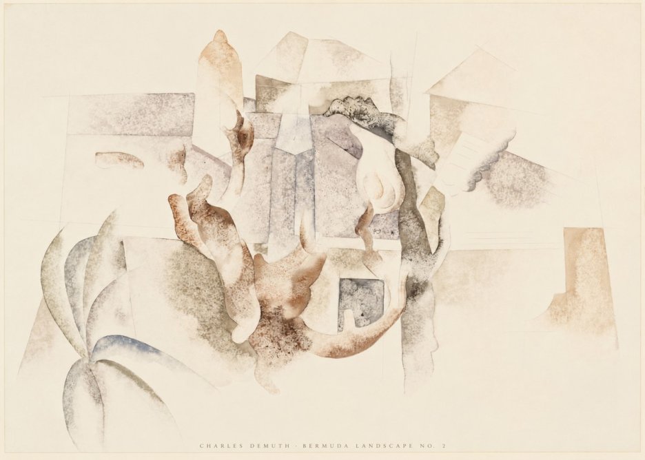 Charles Demuth Bermuda Landscape No. 2 No6 - Plakat