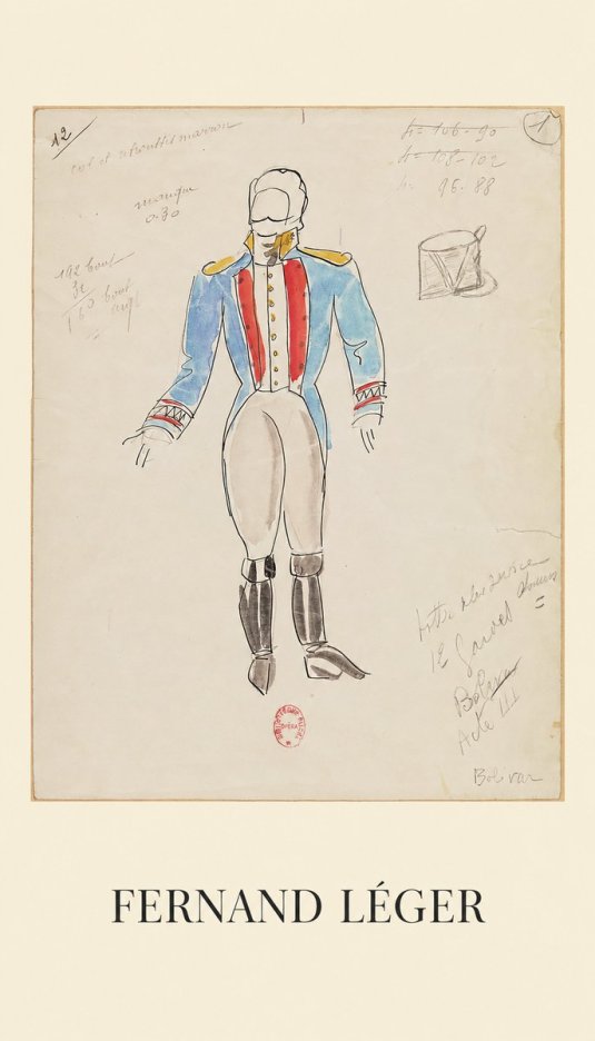 Fernand Léger Bolivar Acte Iii No6 - Plakat