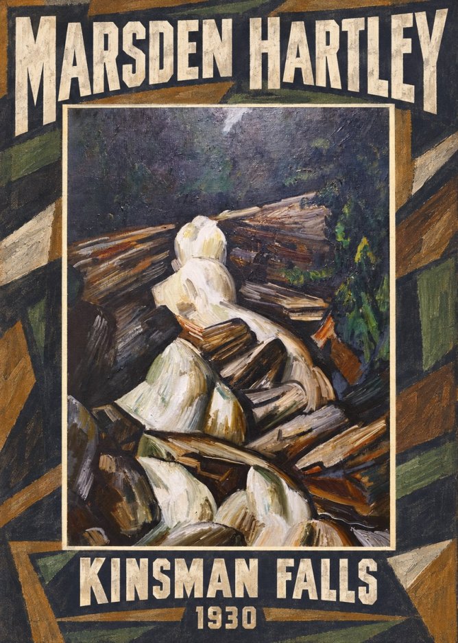 Marsden Hartley Kinsman Falls No1 - Plakat