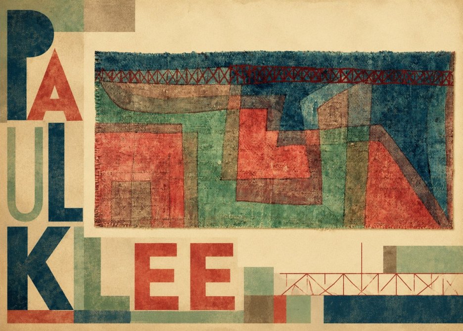 Paul Klee Textile Picture No4 - Plakat