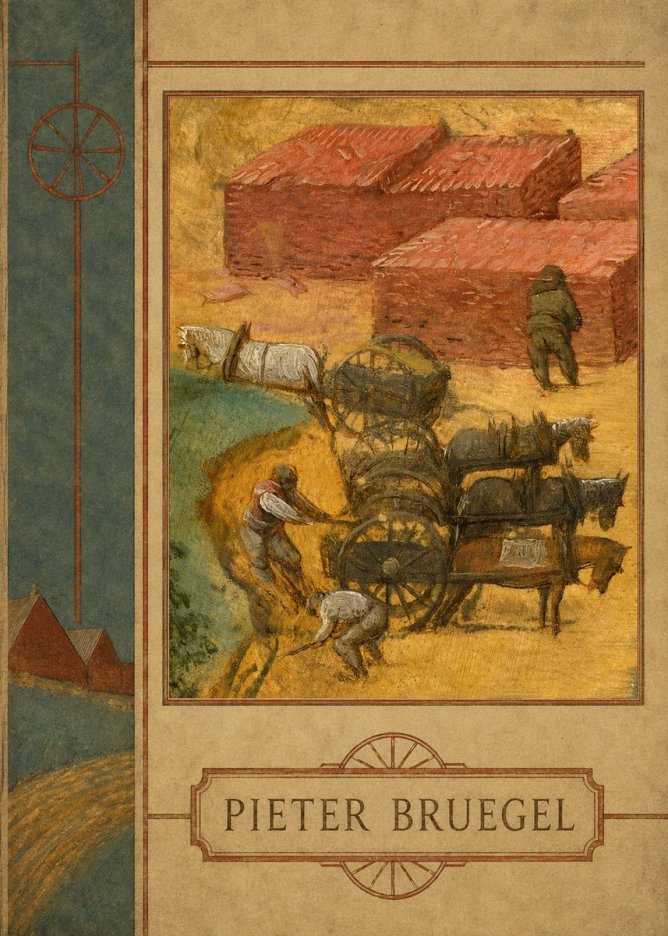 Pieter Bruegel The Brickmakers No2 - Plakat